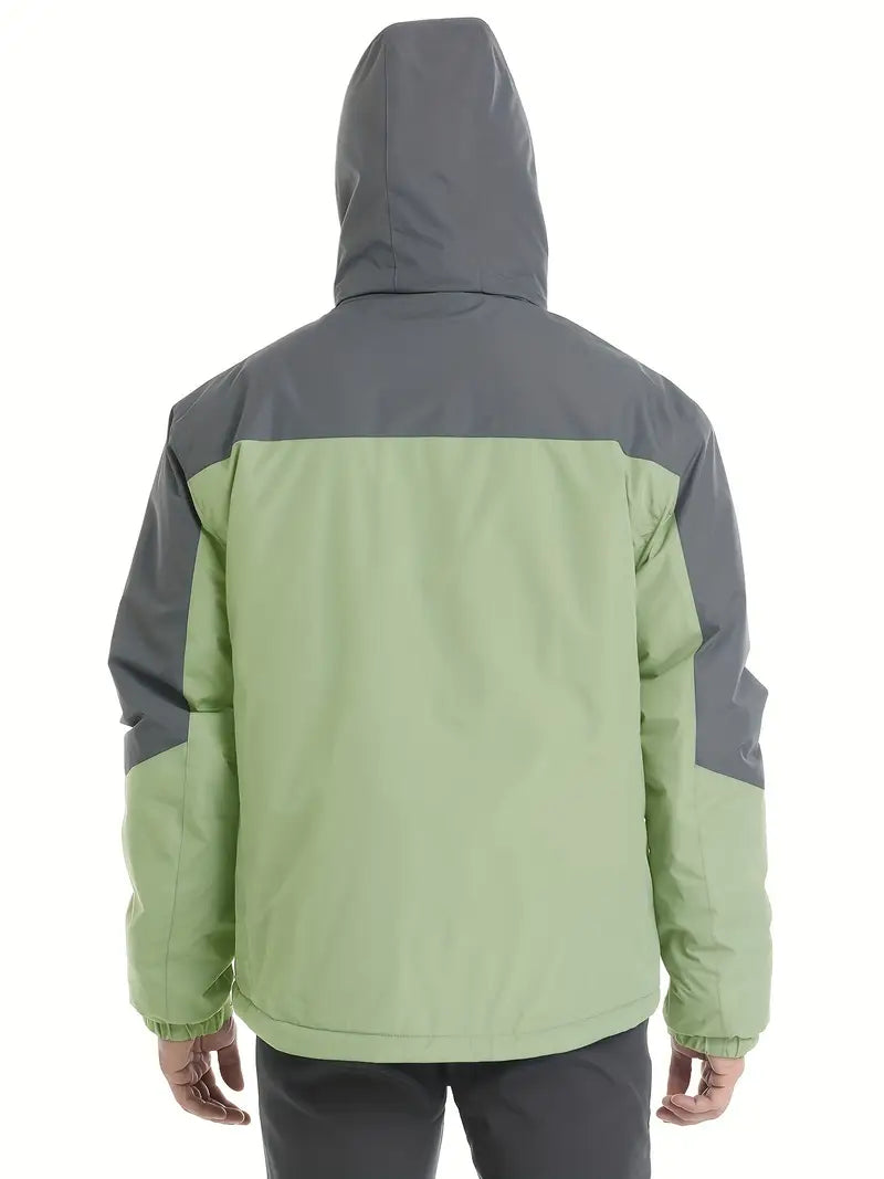 Veste d'extérieur décontractée avec capuche