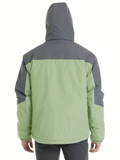 Veste d'extérieur décontractée avec capuche
