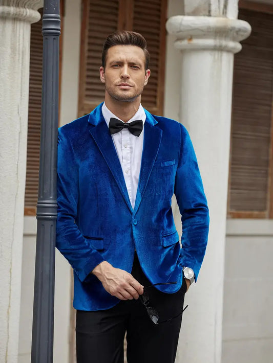 Blazer élégant à un bouton